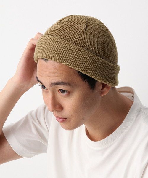 GLOBAL WORK（グローバルワーク）の「2WAYロールニットワッチ/845273（ニットキャップ/ビーニー・メンズ・ブラック/グレー/マスタード/ベージュ/ダークブラウン/ネイビー/ワインレッド・FREE）」の21枚目の写真