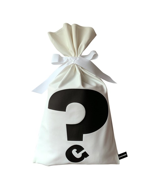 GUACAMOLE（ガカモレ）の「WRAPPING SMALL BAG / ラッピングスモールバッグ（ラッピングキット・レディース・ブラック/ホワイト・FREE）」の2枚目の写真