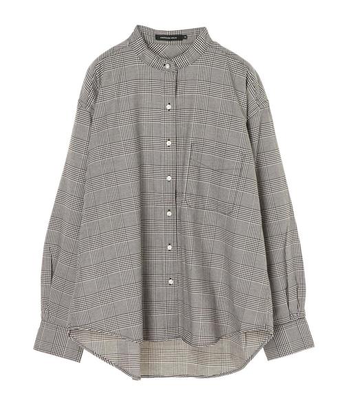 AMERICAN HOLIC(アメリカンホリック)の「スタンドカラーオックスBIGシャツ(シャツ/ブラウス・レディース・オフホワイト/グレイッシュベージュ/その他12/ストライプ/その他5/その他9・M/L)」の13枚目の写真