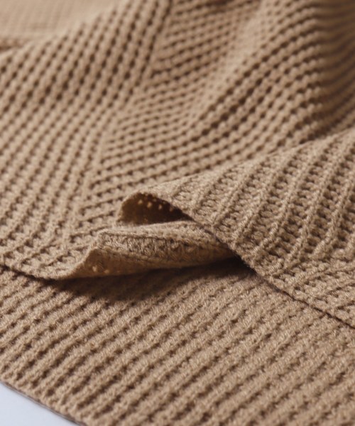 reca（レカ）の「ワッフルニット（ニット/セーター・レディース・オフホワイト/モカ/ライトベージュ・M）」の22枚目の写真