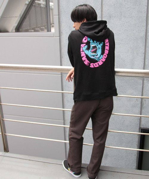 SANTA CRUZ（サンタクルーズ）の「【限定】サンタクルーズ 50293301 プルオーバーパーカー（パーカー・メンズ・ブラック/ダークグリーン/ベージュ・XL/L/M）」の8枚目の写真