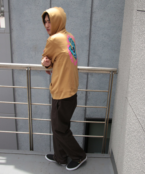 SANTA CRUZ（サンタクルーズ）の「【限定】サンタクルーズ 50293301 プルオーバーパーカー（パーカー・メンズ・ブラック/ダークグリーン/ベージュ・XL/L/M）」の9枚目の写真