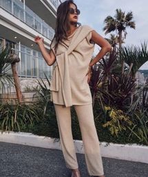 TRUNC 88�i�g�����N�G�C�e�B�[�G�C�g�j�́uTie design knit pants�i�p���c�j�v