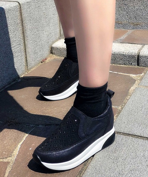 Sugar Sugar キラキラ厚底スニーカー