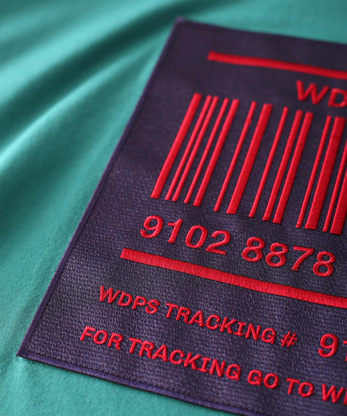 SHAREEF(シャリーフ)の「"BAR CODE" S/S BIG-T(Tシャツ/カットソー・メンズ・ライトグレー/ブラック/レッド/ターコイズブルー・1/2/3)」の18枚目の写真