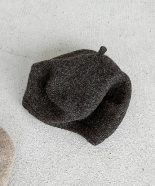 LOWRYS FARM(ローリーズファーム)の「ベレー帽 866498(ハンチング/ベレー帽・キッズ・チャコールグレー/グレー/ベージュ・FREE)」の2枚目の写真
