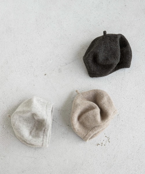 LOWRYS FARM(ローリーズファーム)の「ベレー帽 866498(ハンチング/ベレー帽・キッズ・チャコールグレー/グレー/ベージュ・FREE)」の4枚目の写真