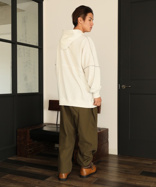 ARCADE（アーケード）の「カツラギ裏使い ワイド ペインター ミリタリーカーゴパンツ（カーゴパンツ・メンズ・ブラウン/カーキ/ブラック・LL/M/L）」の16枚目の写真