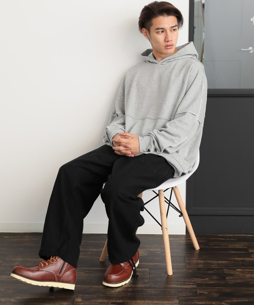 ARCADE（アーケード）の「カツラギ裏使い ワイド ペインター ミリタリーカーゴパンツ（カーゴパンツ・メンズ・ブラウン/カーキ/ブラック・LL/M/L）」の6枚目の写真