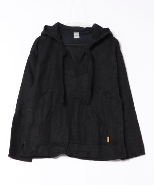PARKS TOKYO SELECT(パークストウキョウセレクト)の「(UN)NATURAL COLOR BAJA HOODIES(パーカー・メンズ・ホワイト/ブラック・MEDIUM/SMALL)」の1枚目の写真