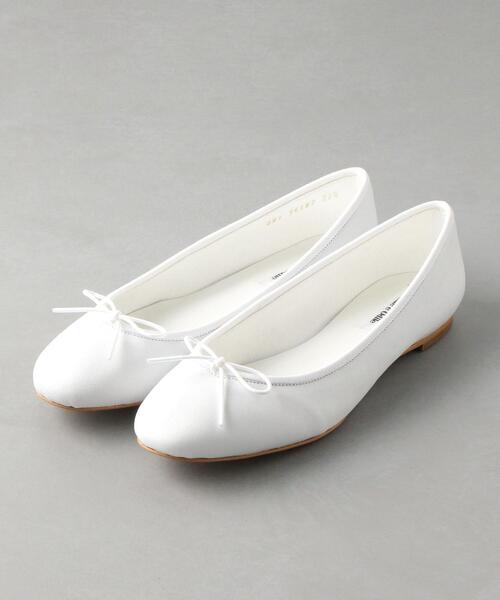 ODETTE E ODILE（オデットエオディール）の「OFD バレリーナ20S FLT10↓↑/バレエシューズ（バレエシューズ・レディース・シルバー/ホワイト/ケリー/ブラウン/レッド/ベージュ・22cm/23cm/25cm/22.5cm/23.5cm/24cm/24.5cm/21.5cm）」の8枚目の写真