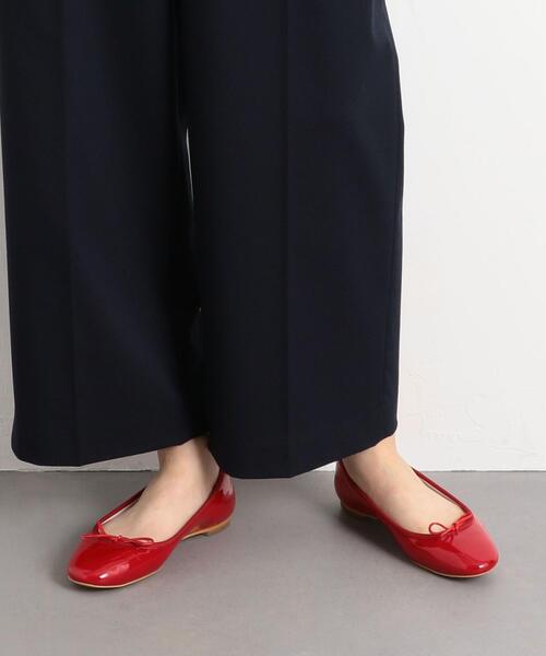 ODETTE E ODILE（オデットエオディール）の「OFD バレリーナ20S FLT10↓↑/バレエシューズ（バレエシューズ・レディース・シルバー/ホワイト/ケリー/ブラウン/レッド/ベージュ・22cm/23cm/25cm/22.5cm/23.5cm/24cm/24.5cm/21.5cm）」の9枚目の写真