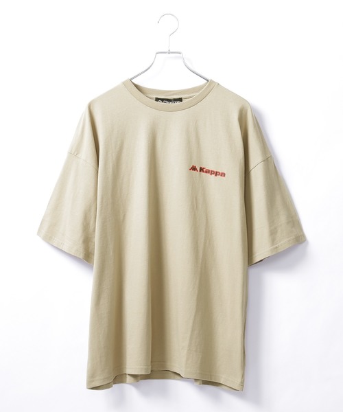 Kappa(カッパ)の「▽WEB限定 Kappa/カッパ 別注 ビッグシルエット ロゴフロント&バックラバープリント半袖Tシャツ(Tシャツ/カットソー・メンズ・ベージュ/ブラック/ホワイト・FREE)」の19枚目の写真