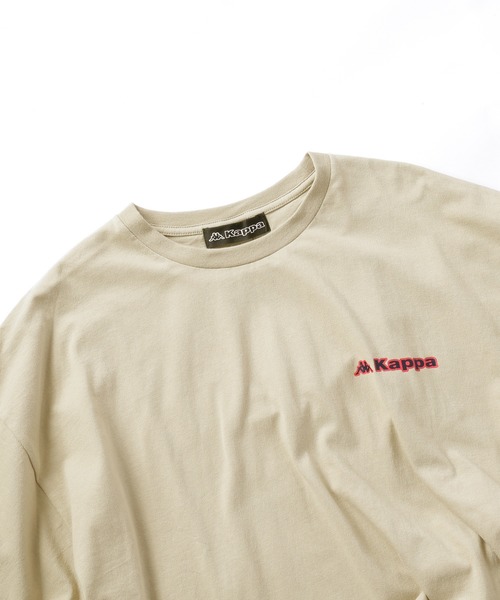 Kappa(カッパ)の「▽WEB限定 Kappa/カッパ 別注 ビッグシルエット ロゴフロント&バックラバープリント半袖Tシャツ(Tシャツ/カットソー・メンズ・ベージュ/ブラック/ホワイト・FREE)」の18枚目の写真