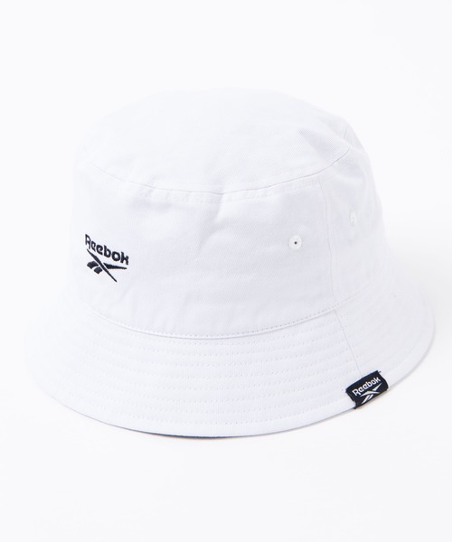 Reebok（リーボック）の「∴WEGO/Reebok ベクターロゴバケットハット（ハット・メンズ・ホワイト/ブラック・FREE）」の2枚目の写真