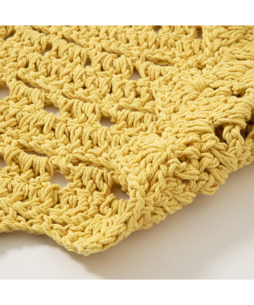 レモン　フランフランラグ Francfranc（フランフラン）の「チャプル ラグ M レモンイエロー（ラグ