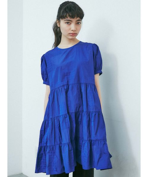 Merry Jenny メリージェニー の タフタパフティアードワンピース ワンピース Wear