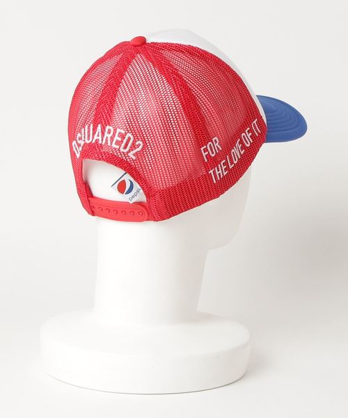 DSQUARED2（ディースクエアード）の「BASEBALL CAP /PEPSI /0201