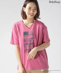 BETTY BOOP(TM) VネックTシャツ