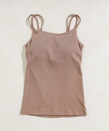 natural couture | Wストラップカップ付きキャミソール(キャミソール)