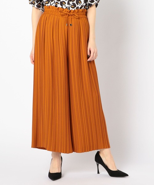 NARACAMICIE(ナラカミーチェ)の「プリーツパンツ(その他パンツ・レディース・ブラック/オレンジ・MEDIUM)」の13枚目の写真