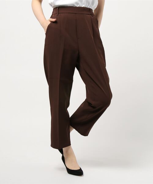 natural couture（ナチュラルクチュール）の「美シルエットテーパードパンツ　Ｌサイズ（その他パンツ・レディース・ピンク/ブラック/ネイビー/ライム/ブルー/ブラウン/アイボリー・LARGE）」の21枚目の写真