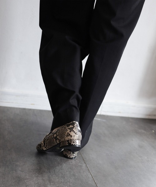 SESTO（セスト）の「生活防水対応ビット付きローファーレインパンプス（レインシューズ・レディース・ブラック/ダークブラウン/パイソン・22.5cm/23.5cm/24.5cm/25.5cm/23.0cm/24.0cm/22.0cm）」の10枚目の写真