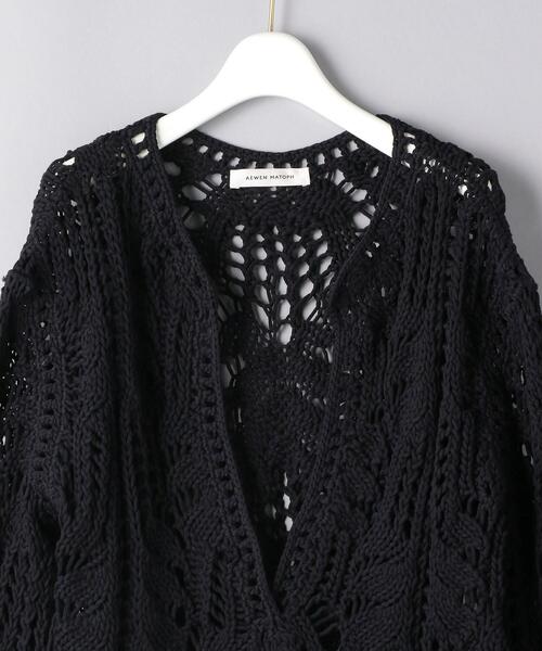 AEWEN MATOPH（イウエン マトフ）の「＜AEWEN MATOPH（イウエン マトフ）＞ OPENWORK ロングスリーブ ニット（ニット/セーター・レディース・ブラック/ナチュラル・FREE）」の19枚目の写真