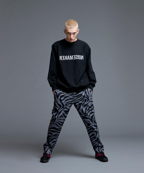 パンツ noise NOISEMAKER パンツ 花柄ジャガードショートパンツ メンズ