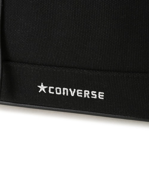 CONVERSE（コンバース）の「CONVERSE　CANVAS ROUND SHOULDER BAG（ショルダーバッグ・レディース・ブラック/オフホワイト/ブラック系その他・FREE）」の8枚目の写真
