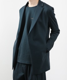 ATTACHMENT | PONTE JERSEY FRONT FLY BLAZER(テーラードジャケット)