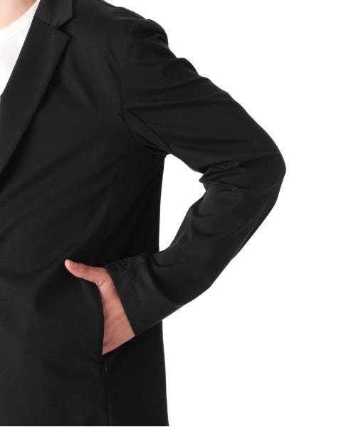 ATTACHMENT（アタッチメント）の「PONTE JERSEY FRONT FLY BLAZER（テーラードジャケット・メンズ・ブラック/ダークグリーン・1/2/3）」の17枚目の写真