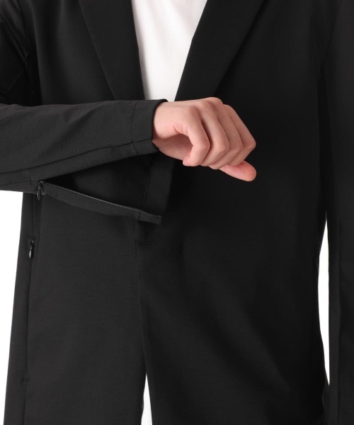 ATTACHMENT（アタッチメント）の「PONTE JERSEY FRONT FLY BLAZER（テーラードジャケット・メンズ・ブラック/ダークグリーン・1/2/3）」の16枚目の写真
