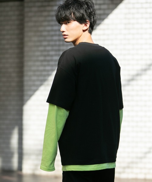 8yards men's ウェア（XL）【Tシャツ】 ボールド フォックスヘッド パッチ コンフォート ロングスリーブ