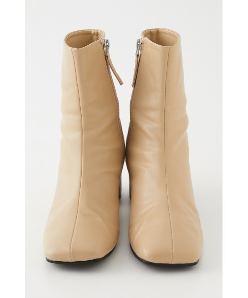 SLY（スライ）の「COLUMN HEEL SHORT ブーツ/ヒール（ブーツ・レディース・ブラック/ライトベージュ/ゴールド・SMALL/MEDIUM/LARGE）」の12枚目の写真