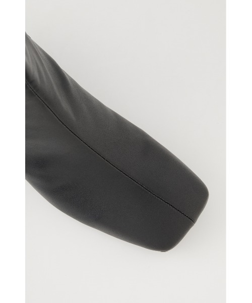 SLY（スライ）の「COLUMN HEEL SHORT ブーツ/ヒール（ブーツ・レディース・ブラック/ライトベージュ/ゴールド・SMALL/MEDIUM/LARGE）」の7枚目の写真