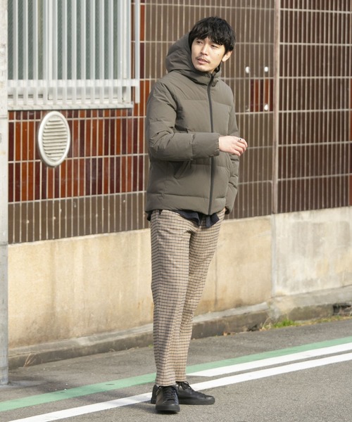 セール】ファンクショナルフードダウンジャケット（ダウンジャケット