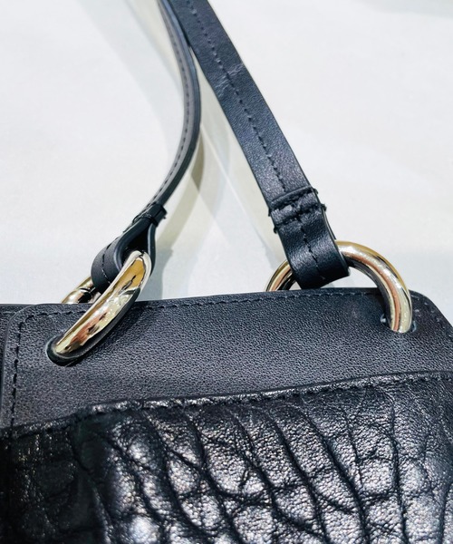 atneK(アトネック)の「【atneK】リングスマフォショルダー(ショルダーバッグ・レディース・ブラック/シルバー・FREE)」の7枚目の写真