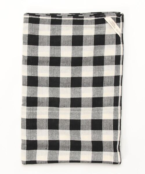 チャイハネ（チャイハネ）の「【チャイハネ】イタワ織りチェック柄マルチクロス Lサイズ（寝具・レディース・ブラック/ネイビー/レッド/ベージュ/ホワイト/イエロー/オレンジ/ブルー/ピンク/グリーン・FREE）」の11枚目の写真