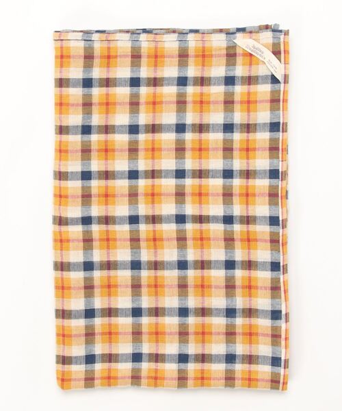 チャイハネ（チャイハネ）の「【チャイハネ】イタワ織りチェック柄マルチクロス Lサイズ（寝具・レディース・ブラック/ネイビー/レッド/ベージュ/ホワイト/イエロー/オレンジ/ブルー/ピンク/グリーン・FREE）」の19枚目の写真