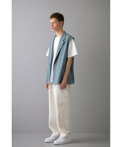 MONKEY TIME（モンキータイム）の「＜monkey time＞ renu TRO 1B S/W VEST/ベスト（ベスト・メンズ・ターコイズブルー/ブラック・L/M）」の18枚目の写真