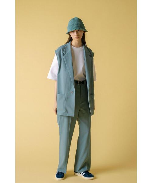 MONKEY TIME（モンキータイム）の「＜monkey time＞ renu TRO 1B S/W VEST/ベスト（ベスト・メンズ・ターコイズブルー/ブラック・L/M）」の16枚目の写真