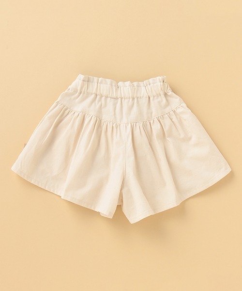 kladskap（クレードスコープ）の「サイドリボンキュロット（スカート・キッズ・ネイビー/ベージュ・90cm/110cm/120cm/100cm）」の5枚目の写真