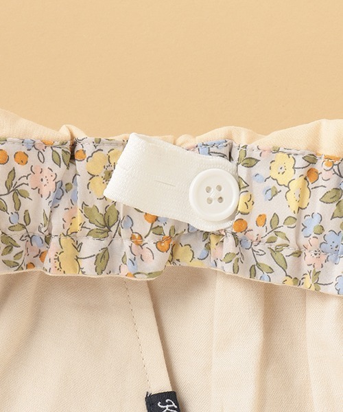 kladskap（クレードスコープ）の「サイドリボンキュロット（スカート・キッズ・ネイビー/ベージュ・90cm/110cm/120cm/100cm）」の8枚目の写真