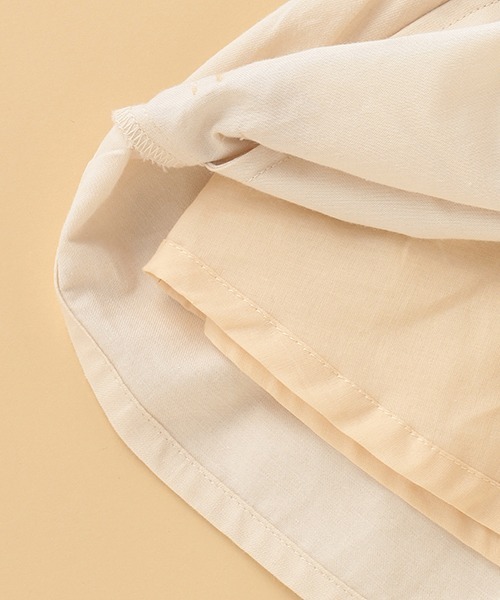 kladskap（クレードスコープ）の「サイドリボンキュロット（スカート・キッズ・ネイビー/ベージュ・90cm/110cm/120cm/100cm）」の10枚目の写真