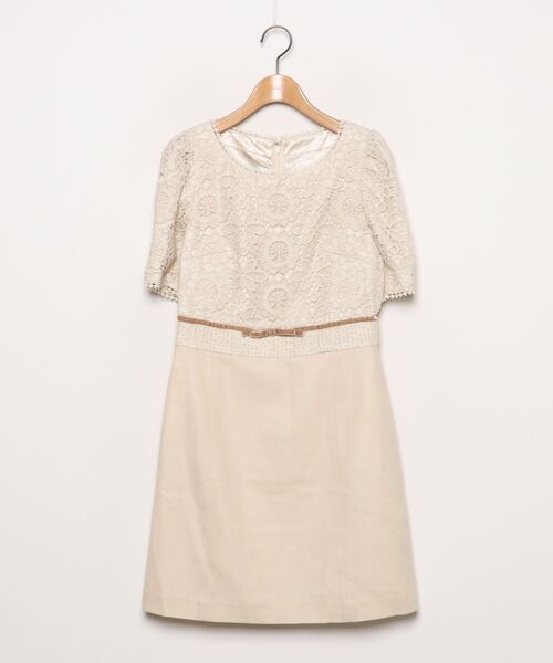 ブランド古着 レースドッキングワンピース ワンピース Jusglitty ジャスグリッティー のファッション通販 Zozoused