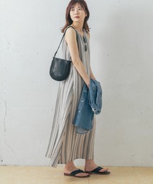 URBAN RESEARCH ROSSO | リネンドビーストライプマキシワンピース(ワンピース)