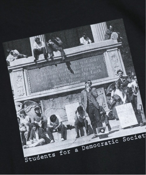 SUNNY SPORTS(サニースポーツ)の「SUNNY SPORTS / サニースポーツ YALE STUDENTS PHOTO POCKET TEE(Tシャツ/カットソー・メンズ・ホワイト/ブラック/サンドベージュ・LARGE/MEDIUM/X-LARGE)」の15枚目の写真
