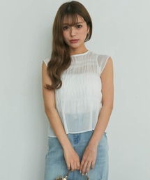 LIPSERVICE | インナーSETギャザーシアーブラウス(シャツ/ブラウス)