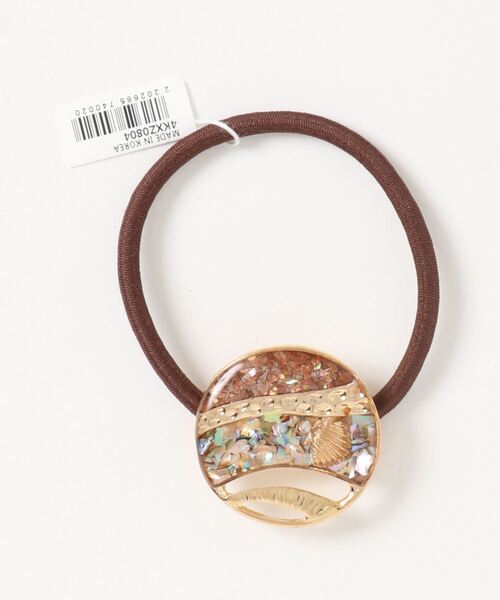 Kahiko（カヒコ）の「【Kahiko】ビーチサンドヘアゴム（ヘアゴム・レディース・ピンク/ブルー・FREE）」の2枚目の写真